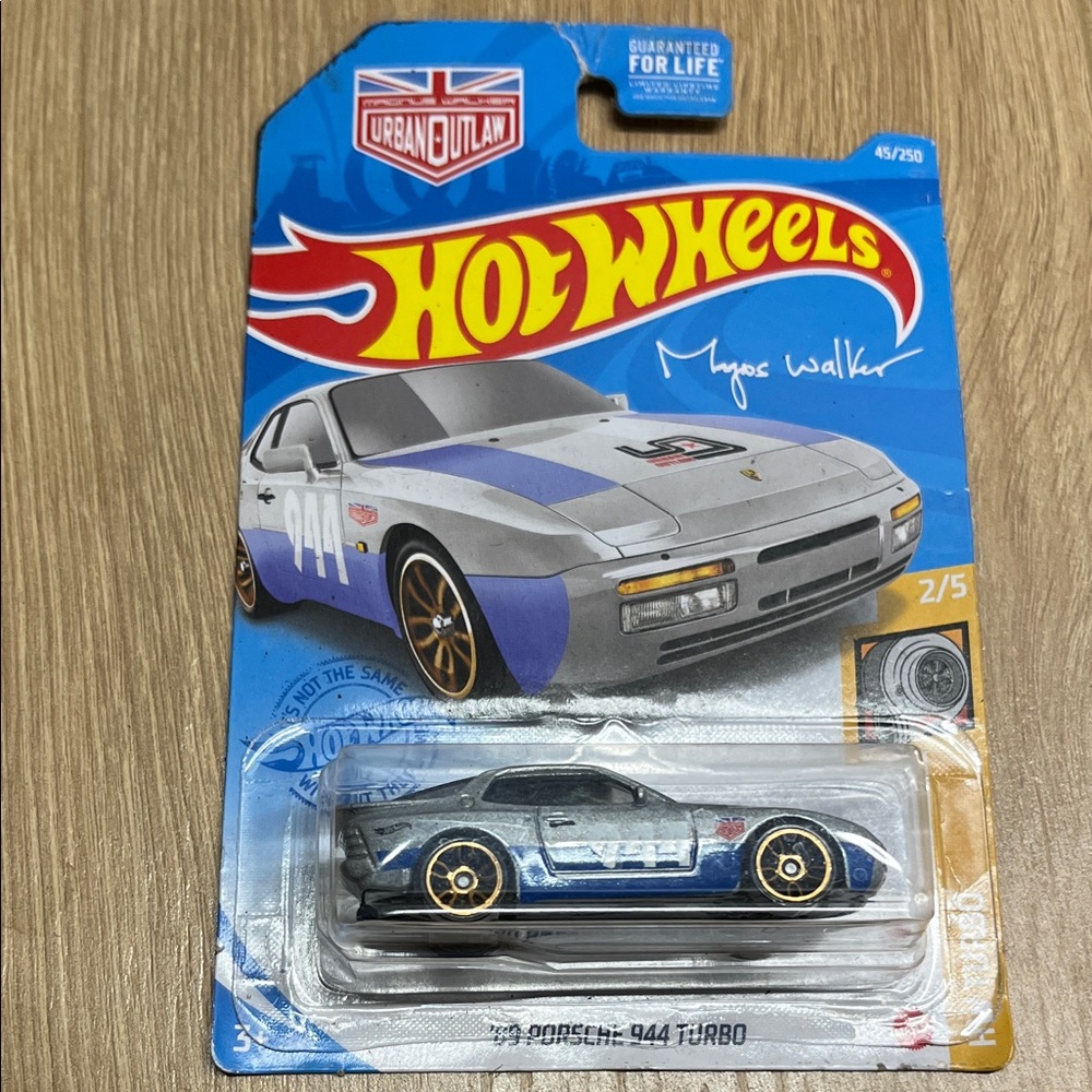 Hot Wheels Magnus Walker Porsche 944 Turbo - Blue